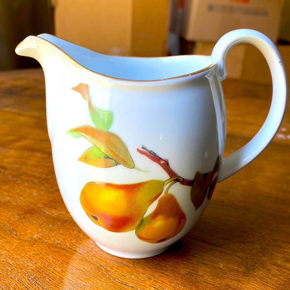 Royal Worcester Eversham Pattern Creamer